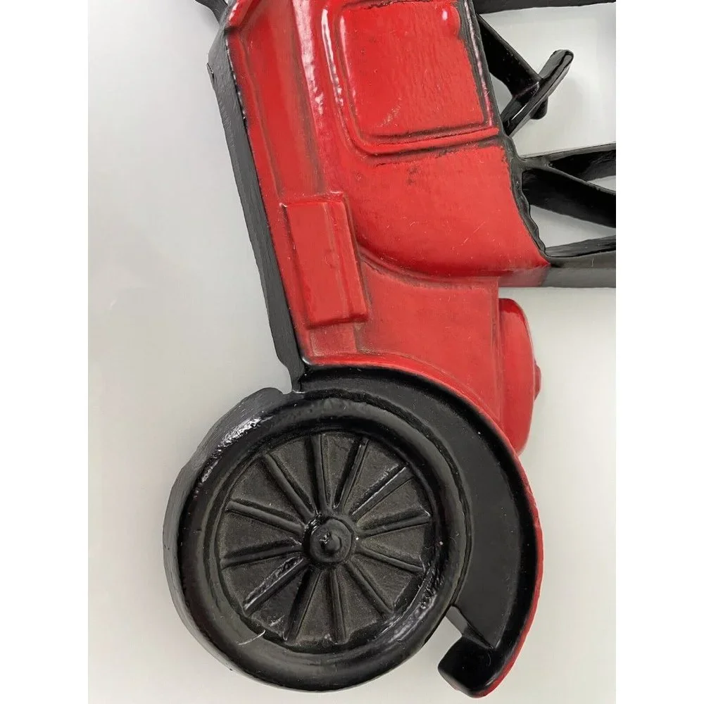 Vintage Norleans Japan Metal Model T Car Vehicle Wall Art #1147